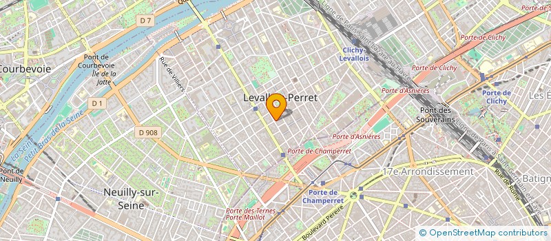 localisation de l'entreprise VAILLANT INVESTISSEMENT à LEVALLOIS-PERRET