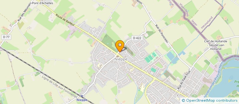 localisation de l'entreprise VAILLANT VERDUN  NIEPPE