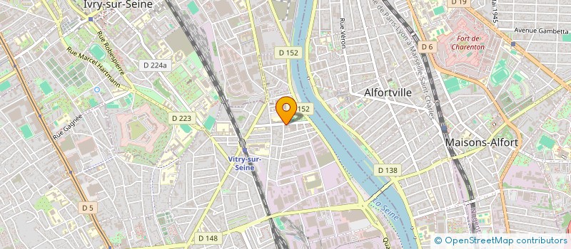 localisation de l'entreprise VAILLANT VITRY  VITRY-SUR-SEINE