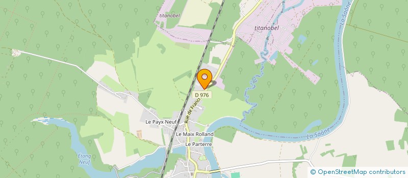 localisation de l'entreprise VAILLARD  CHESSY