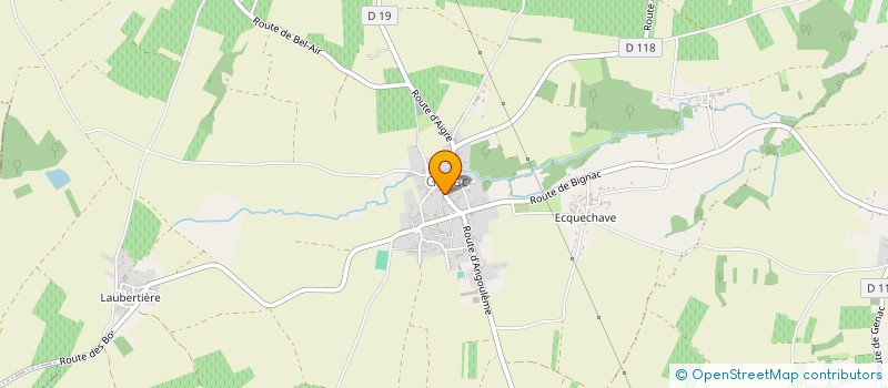 localisation de l'entreprise VAILLE QUE VAILLE à GENAC-BIGNAC