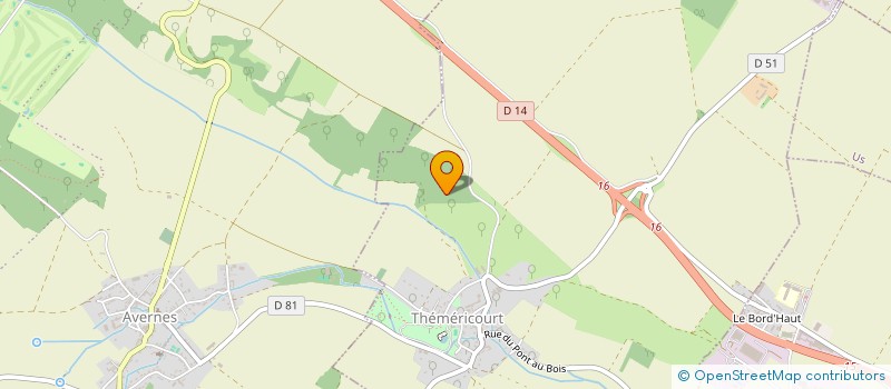 localisation de l'entreprise VAILLE TRAITEUR  THEMERICOURT