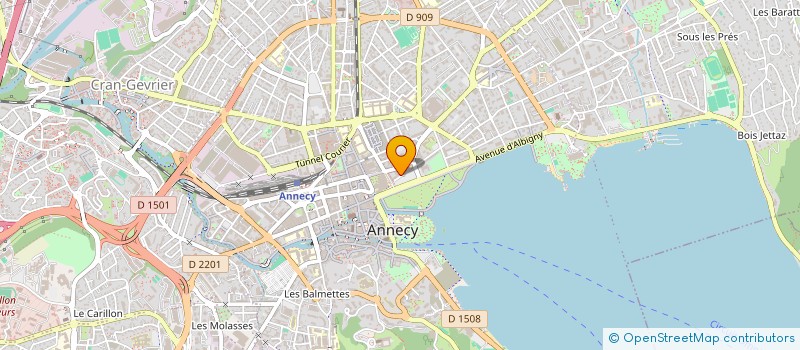 localisation de l'entreprise VAILLY J VAILLY D HINGREZ A à ANNECY