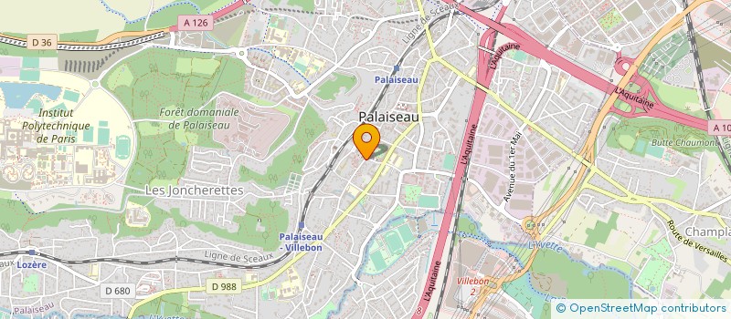 localisation de l'entreprise VAIMITI - LEVEL à PALAISEAU
