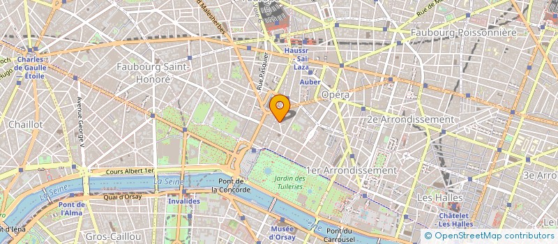 localisation de l'entreprise VAINCOURT SAS à PARIS