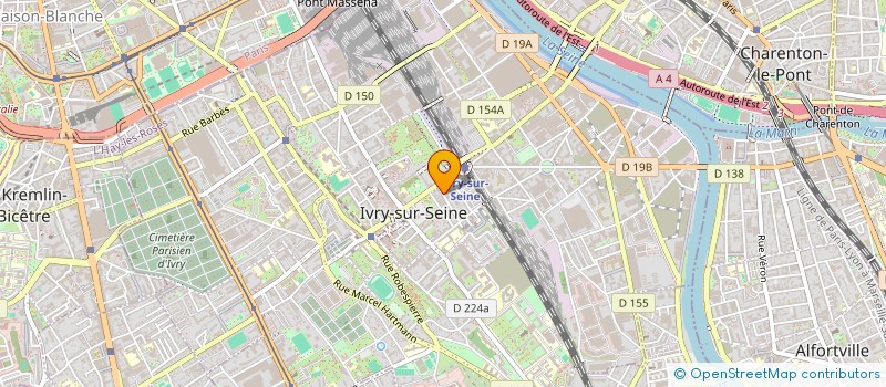 localisation de l'entreprise VAINGLAS INTERNATIONAL à IVRY-SUR-SEINE