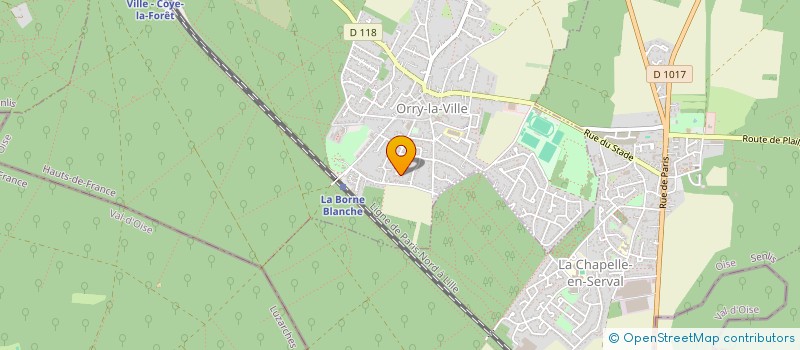 localisation de l'entreprise VAINKEURZ  ORRY-LA-VILLE