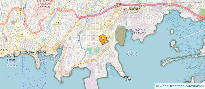 localisation de l'entreprise VAINUI 60  FORT-DE-FRANCE