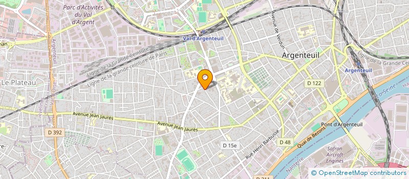 localisation de l'entreprise VAIRAVAR  ARGENTEUIL