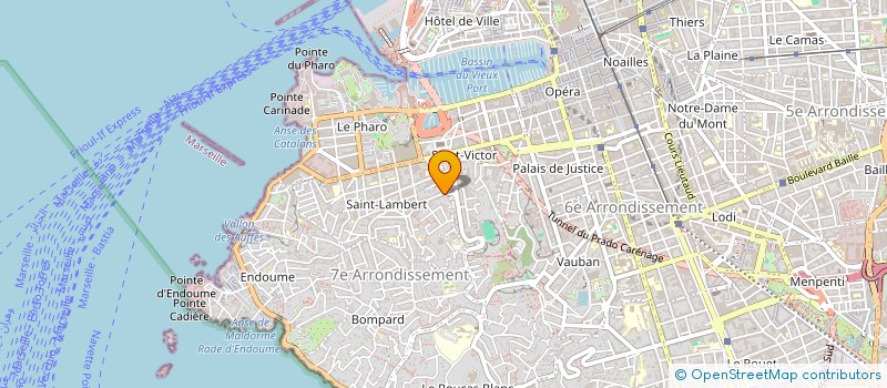 localisation de l'entreprise VAIREO à MARSEILLE