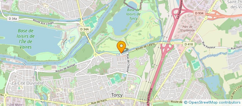localisation de l'entreprise VAIRES-TORCY LOISIRS à TORCY