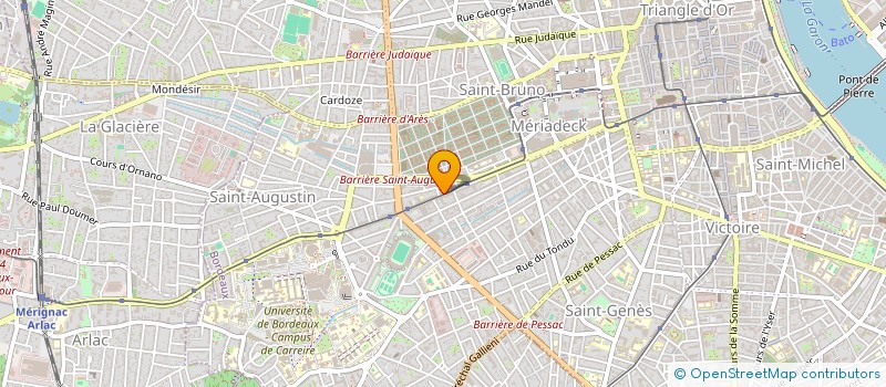 localisation de l'entreprise VAIRONS LES OPTICIENS à BORDEAUX