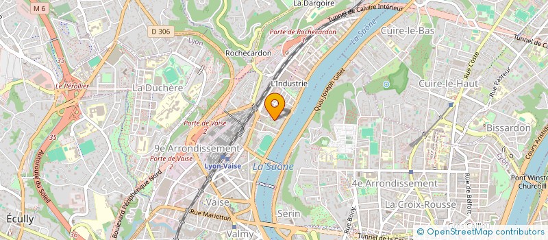 localisation de l'entreprise VAISE NETTOYAGE à LYON