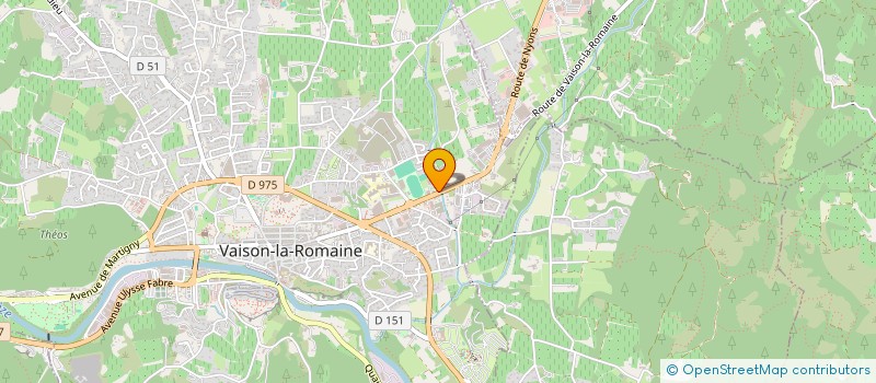 localisation de l'entreprise VAISODIS à VAISON-LA-ROMAINE