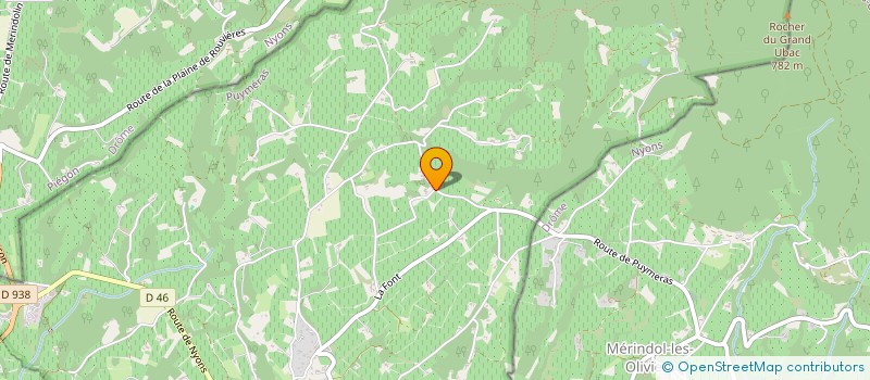 localisation de l'entreprise VAISON, VENTOUX, TERRE DE NOS EMOTIONS  SAINT-MARCELIN-LES-VAISON