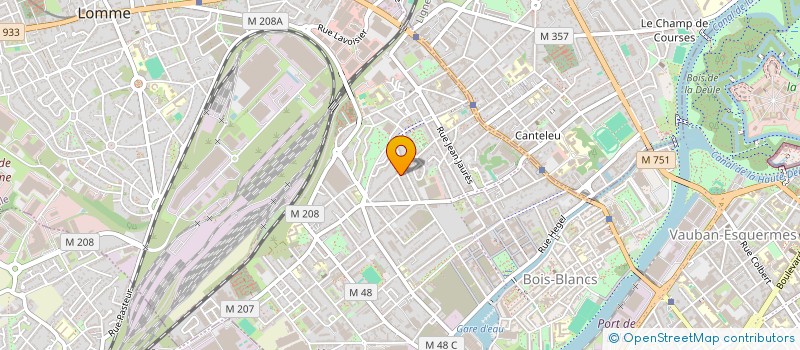 localisation de l'entreprise VAISSEAU à LILLE