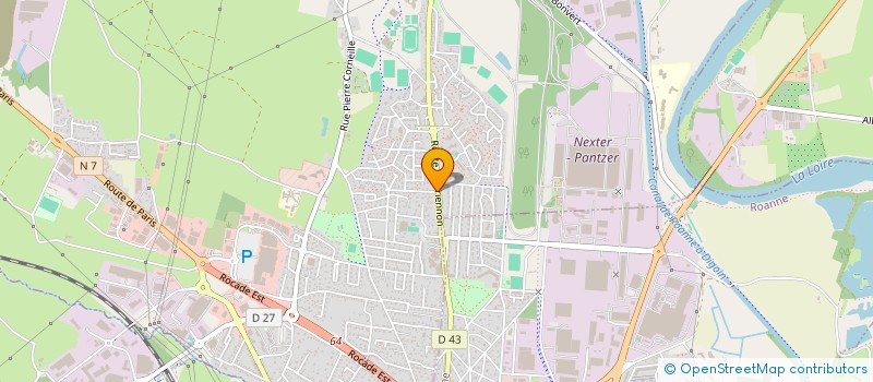 localisation de l'entreprise VAISSEAU AMIRAL  MABLY