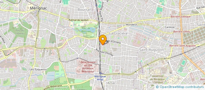 localisation de l'entreprise VAISSEAU SPECIAL  PESSAC