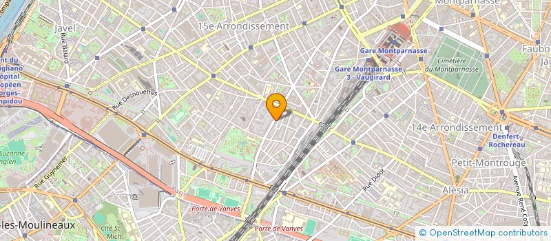 localisation de l'entreprise VAISSIERE  PARIS