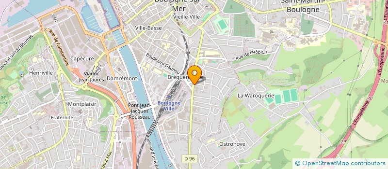 localisation de l'entreprise VAITEA  BOULOGNE-SUR-MER