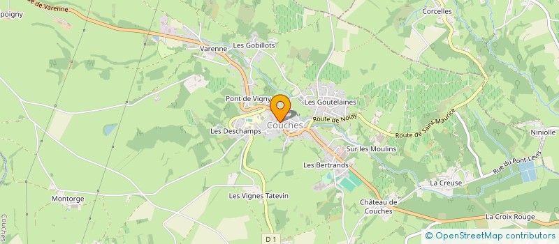 localisation de l'entreprise VAITIARE  COUCHES