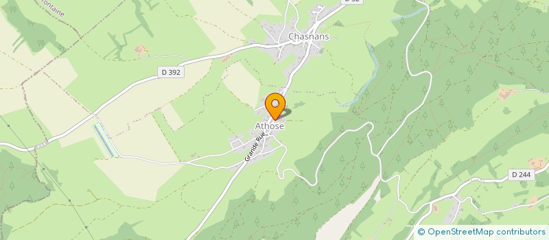 localisation de l'entreprise VAJ à LES PREMIERS SAPINS