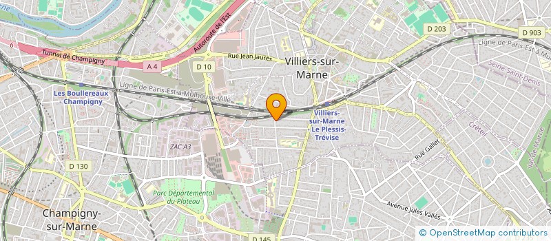 localisation de l'entreprise VAJAKARAI  VILLIERS-SUR-MARNE