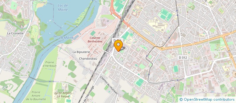 localisation de l'entreprise VAJB à ANGERS
