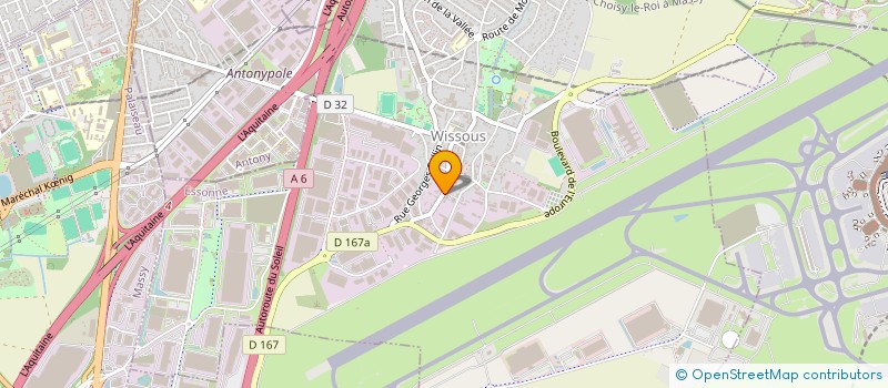 localisation de l'entreprise VAJOLAN  WISSOUS