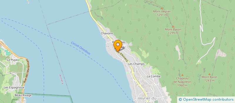 localisation de l'entreprise VAJUSA  TALLOIRES-MONTMIN