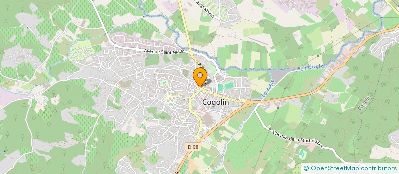 localisation de l'entreprise VAKA  COGOLIN