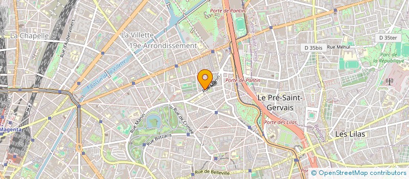 localisation de l'entreprise VAKALA INFORMATIQUE  PARIS