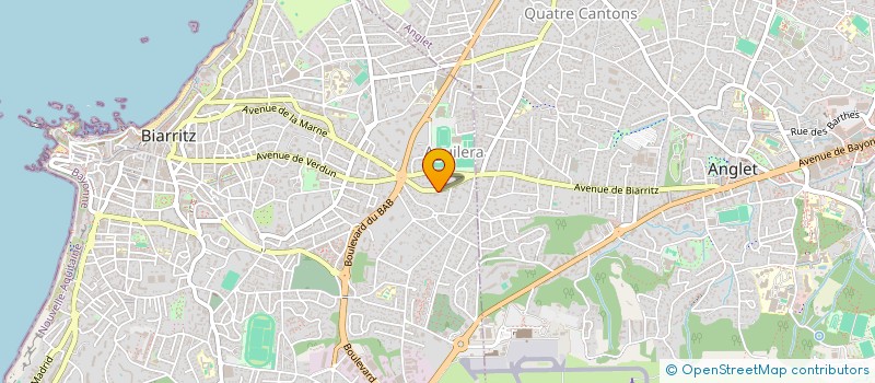 localisation de l'entreprise VAKEN  BIARRITZ