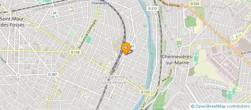 localisation de l'entreprise VAKEST à SAINT-MAUR-DES-FOSSES