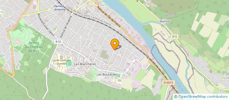 localisation de l'entreprise VAKO MULTISERVICES à VERNON