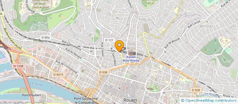 localisation de l'entreprise VAKOM  ROUEN