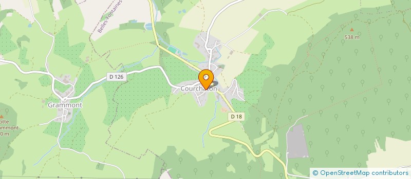 localisation de l'entreprise VAL 2 C  COURCHATON