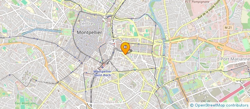 localisation de l'entreprise VAL  MONTPELLIER