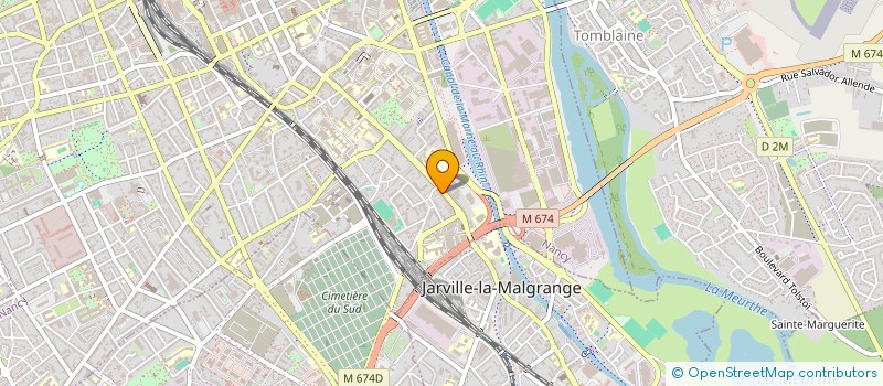 localisation de l'entreprise VAL  NANCY