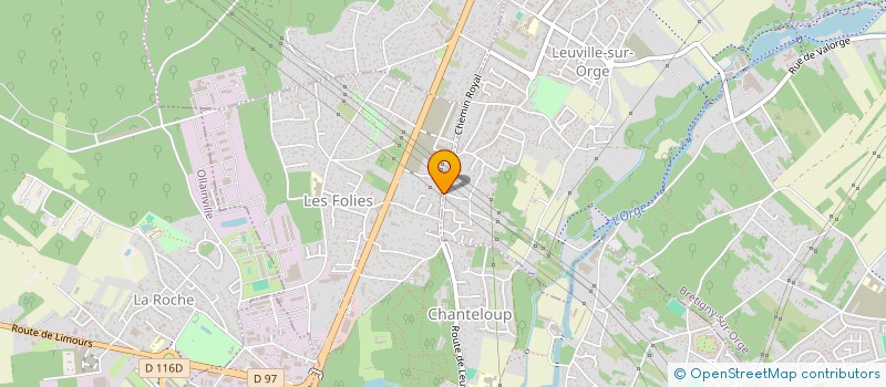 localisation de l'entreprise VAL  SAINT-GERMAIN-LES-ARPAJON