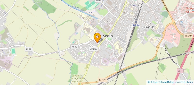 localisation de l'entreprise VAL  SECLIN