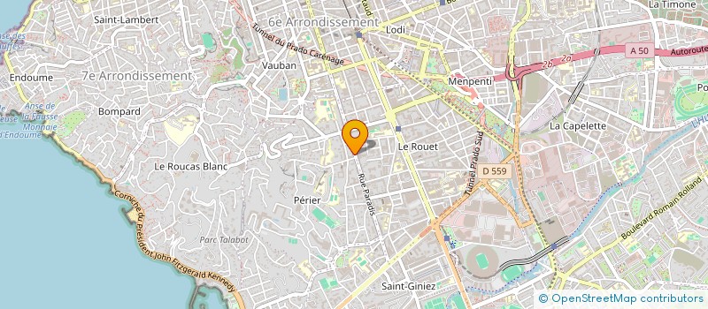 localisation de l'entreprise VAL à MARSEILLE