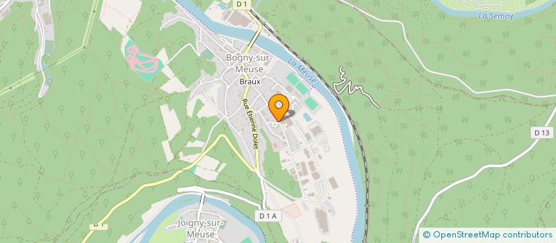 localisation de l'entreprise VAL à BOGNY-SUR-MEUSE