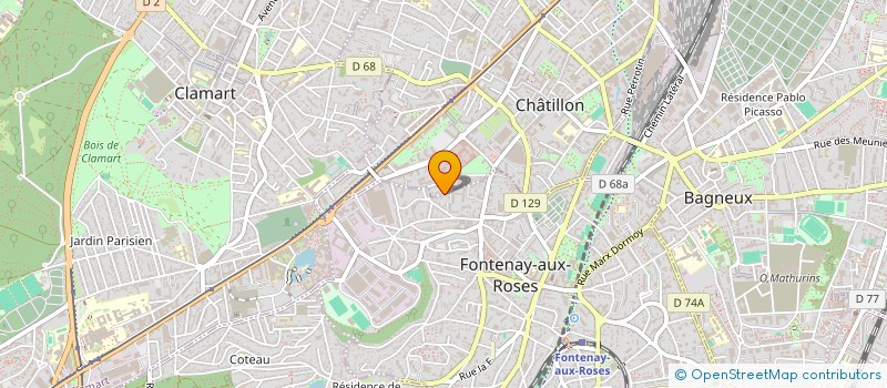 localisation de l'entreprise VAL à FONTENAY-AUX-ROSES