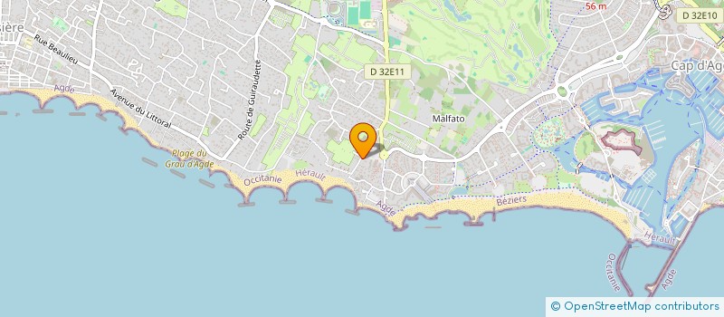 localisation de l'entreprise VAL à AGDE