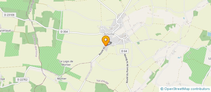localisation de l'entreprise VAL AGRI à VAL-D'AUGE