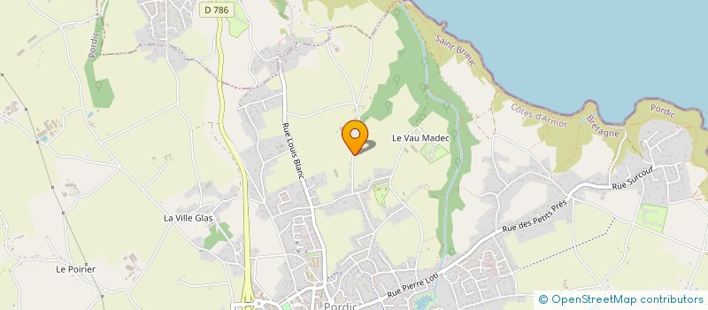 localisation de l'entreprise VAL AIME SARL  PORDIC