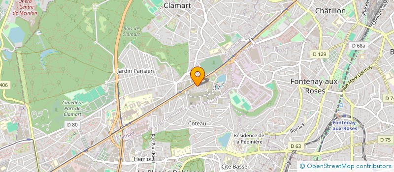 localisation de l'entreprise VAL'AIR à CLAMART