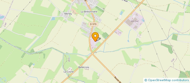 localisation de l'entreprise VAL'ALU FERMETURES  VERDUN-CIEL