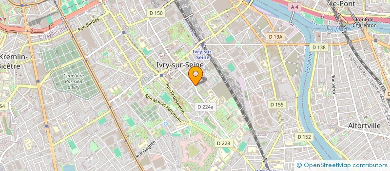 localisation de l'entreprise VAL'ANGELS  IVRY-SUR-SEINE